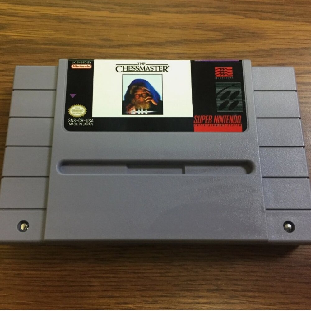 Working The Chessmaster Super Nintendo Game